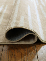 Ardenville Tan Cream 5' x 7' Abstract Area Rug