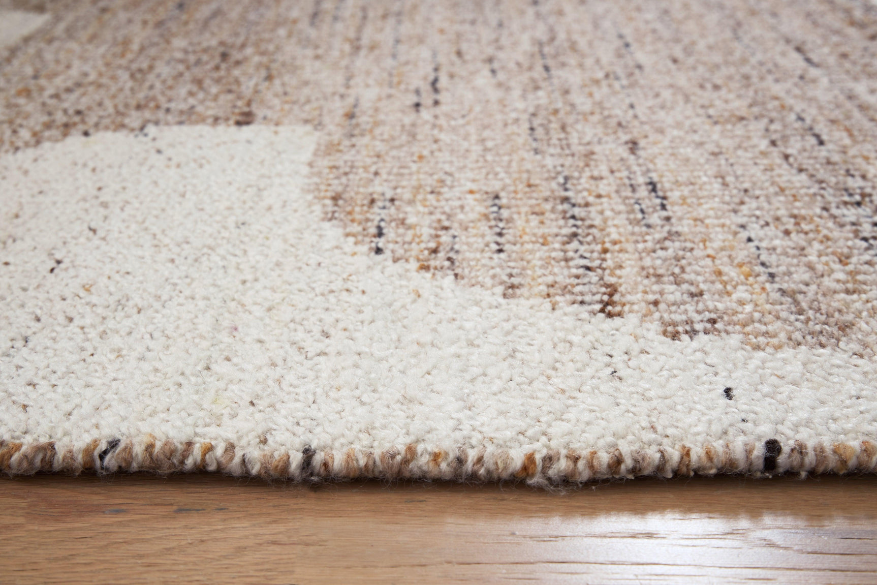 Brynnfield 8' x 10' Beige Brown Abstract Area Rug