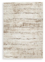 Kasney Cream Brown Medium Rug
