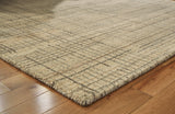 Janston Ivory Gray Tan Medium Rug