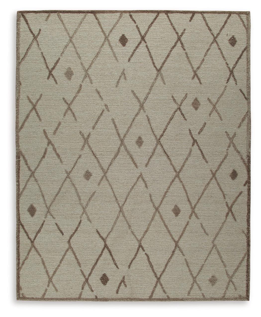Guyford Beige/Brown 8' x 10' Rug