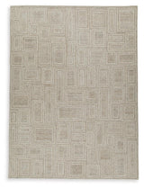 Brickburgh Gray Ivory Honey Extra Large Rug