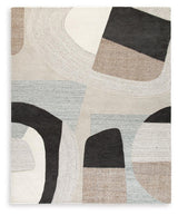 Edrickhill Grayish Teal/Taupe/Cream 8' x 10' Rug