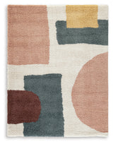 Flynnwick Cream/Pink/Gray 8' x 10' Rug