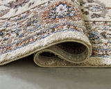 Beritham Blue/Brown/Beige Large Rug