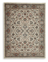 Beritham Blue/Brown/Beige Large Rug