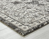 Glennisman Black/Gray/Ivory Medium Rug