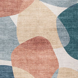 Chanleigh Multi Washable 7'6" x 9'6" Area Rug