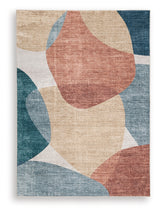 Chanleigh Multi Washable 5' x 7' Area Rug