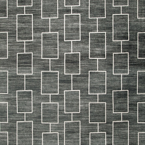 Elderland Black/Gray Washable 7'6" x 9'6" Area Rug