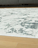 Tobinbury Gray Washable 8' x 10' Area Rug