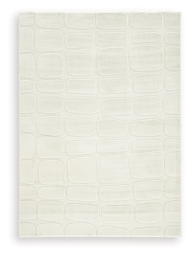 Malvinsboro Sandstone Washable 5' x 7' Area Rug
