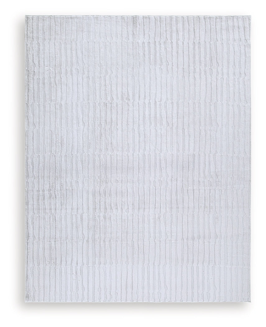 Worthley Gray Washable 8' x 10' Area Rug