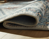 Wallney Multi 5' x 7' Memory Foam Area Rug