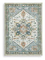 Wallney Multi 5' x 7' Memory Foam Area Rug