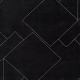 Marav Black/White 7'8" x 10' Area Rug