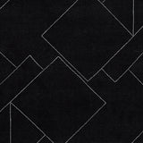 Marav Black/White 5' x 7' Area Rug