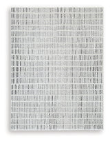Turinwith Ivory/Black 5'3" x 7' Area Rug