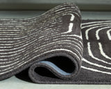 Eldonmore Black/Ivory 7'8" x 10' Area Rug