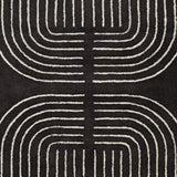 Eldonmore Black/Ivory 5' x 7' Area Rug
