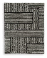 Kurtmen Black/Ivory 7'10" x 9'10" Area Rug