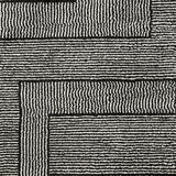 Kurtmen Black/Ivory 5' x 7' Area Rug