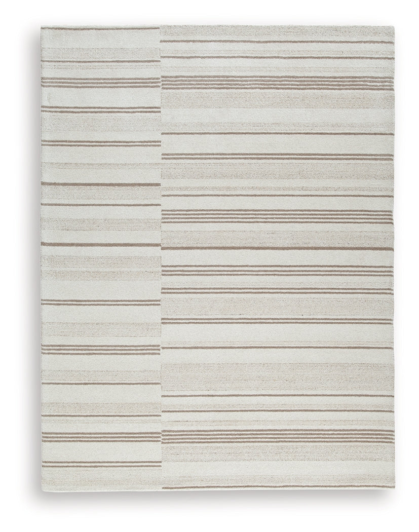 Gadence Ivory/Tan 7'8" x 10' Area Rug