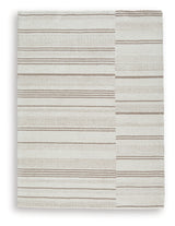 Gadence Ivory/Tan 5' x 7' Area Rug