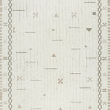 Dot Cream/Brown/Taupe 7'8" x 10' Area Rug