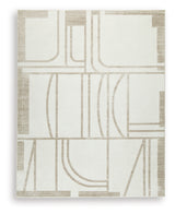 Farongrove Ivory/Beige 7'10" x 10' Area Rug