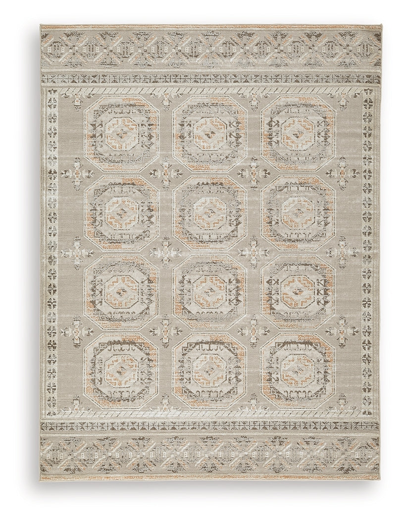 Bachby Multi 5'3" x 7' Area Rug