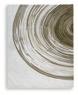 Rizwana Ivory/Brown/Gray 7'6" x 10' Area Rug