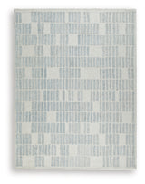 Dylanton Ivory/Blue 7'8" x 10' Area Rug