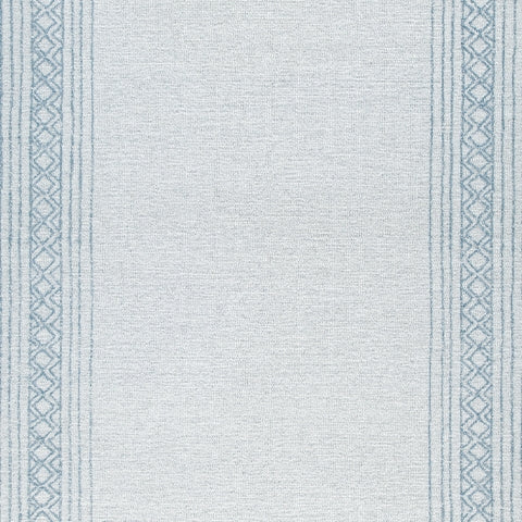 Azelhurst Blue/Ivory/Gray 7'8" x 10' Area Rug