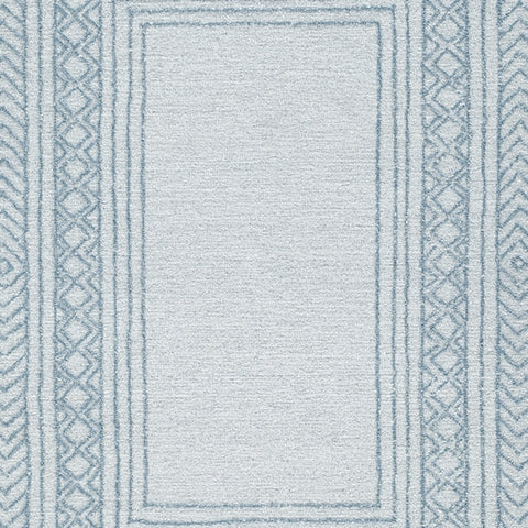 Azelhurst Blue/Ivory/Gray 5' x 7' Area Rug