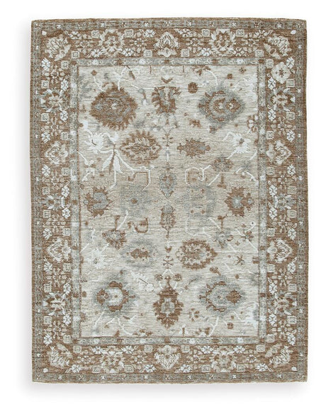 Ainswick Brown/Beige/Gray Memory Foam Medium Rug view 3