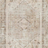 Livdon Brown/Beige/Gray Washable Large Rug