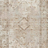 Livdon Brown/Beige/Gray Washable Medium Rug