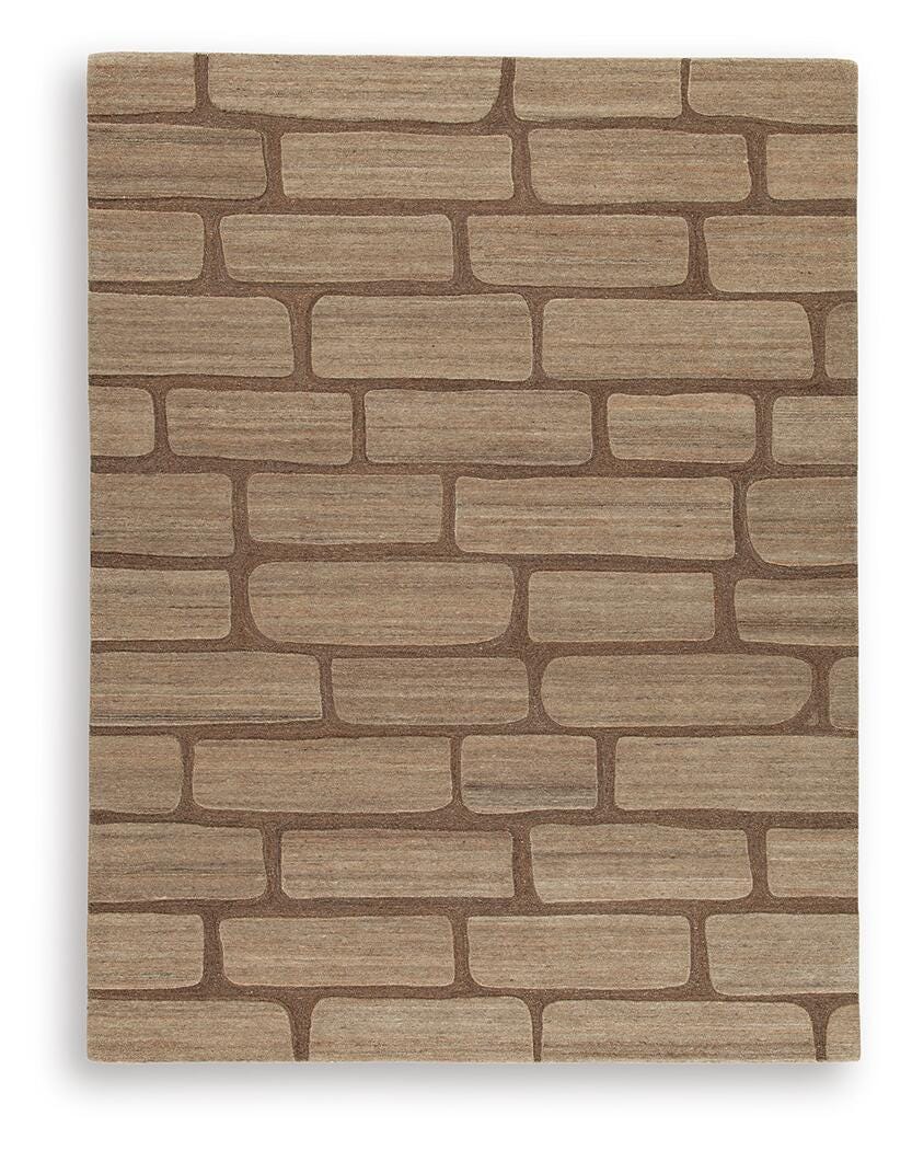 Orest Brown Large Rug view 2