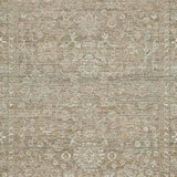 Neroham Gray/Brown/Cream Medium Rug finish detail