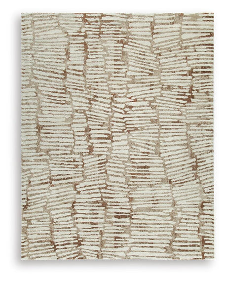 Uduak Cream/Tan/Rust Large Rug view 2