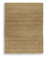 Luzmont Golden Brown Extra Large Rug