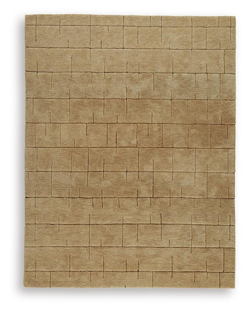 Luzmont Golden Brown Large Rug