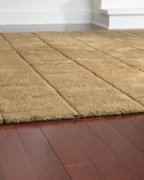 Luzmont Golden Brown Extra Large Rug