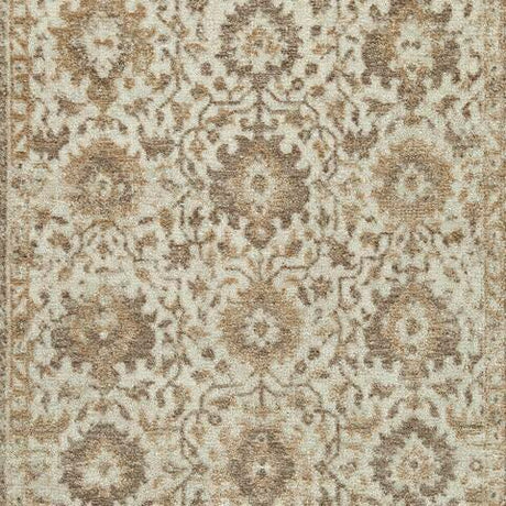 Sableridge Ivory/Taupe/Camel Medium Rug finish detail