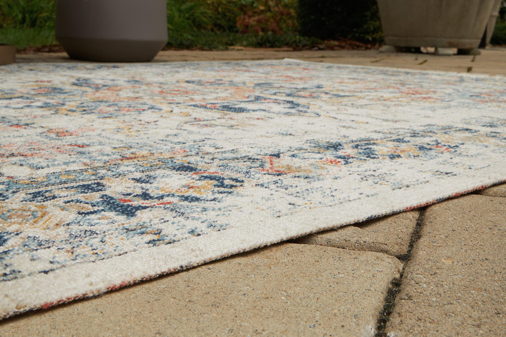 Jarrpage Multi 5' x 7' Medallion Rug