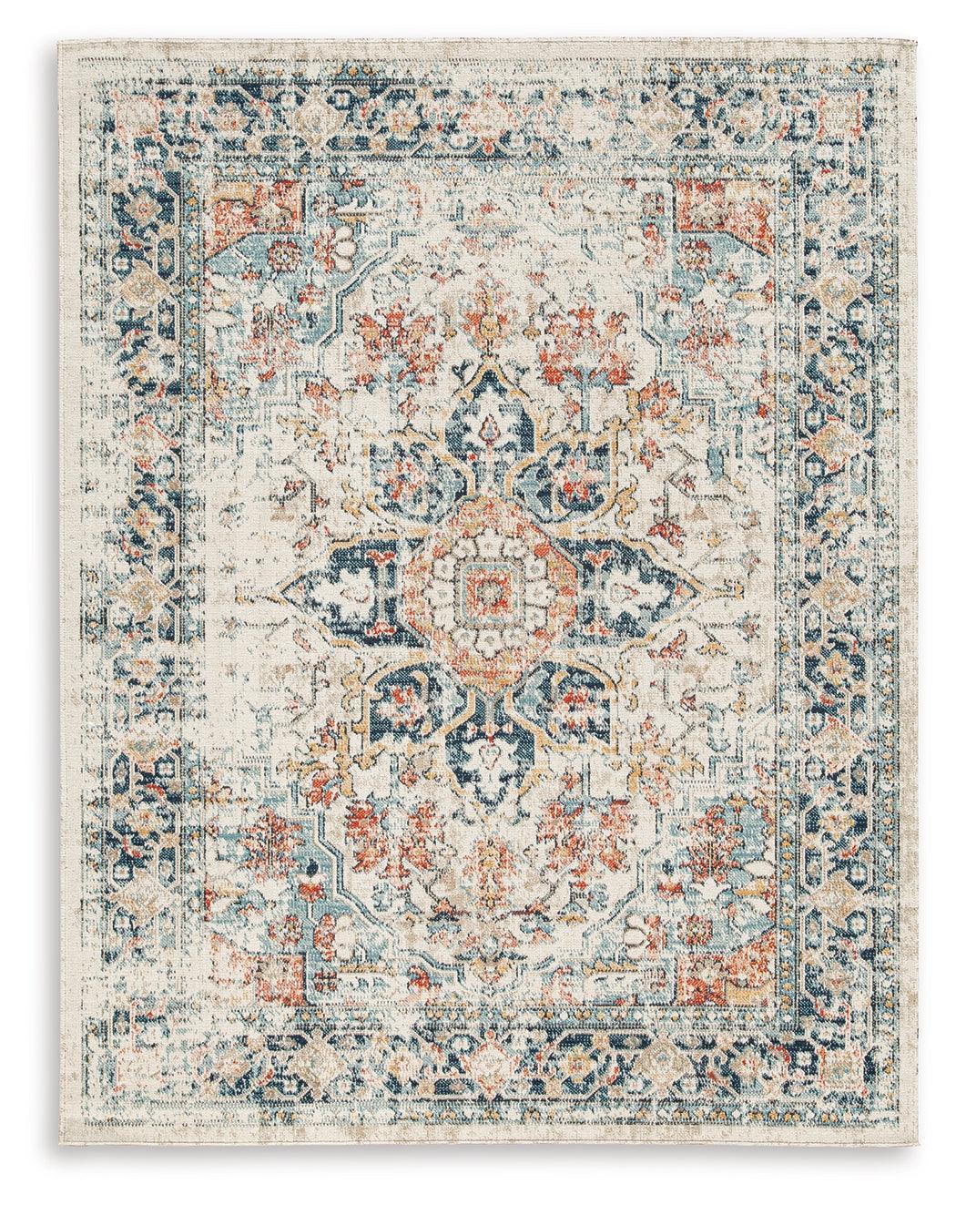 Jarrpage Multi 5' x 7' Medallion Rug