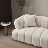 Amina Cream Boucle Sofa