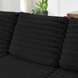 Nuve Black Modular Sectional