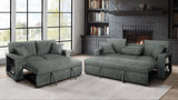 Bexley Gray Living Room Set w Pull-Out Bed